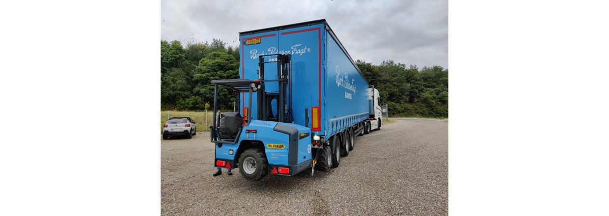  Ny elektrisk medbringertruck til Bach & Pedersen fuldender 100% elektrisk transportlsning