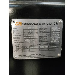 Brugt GS Lift El-truck 2500 kg