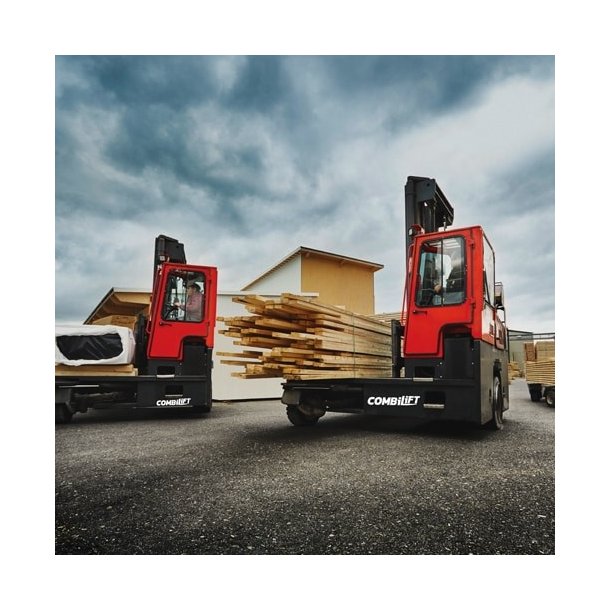 Gaffeltruck til lange emner fra Combilift