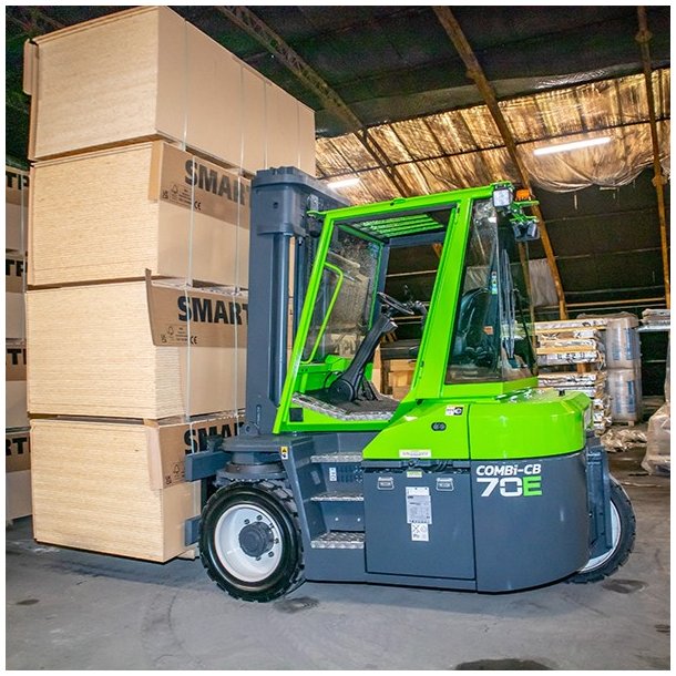 Combilift truck med 7 tons l�ftekapacitet