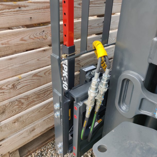 Kassevender til gaffeltruck