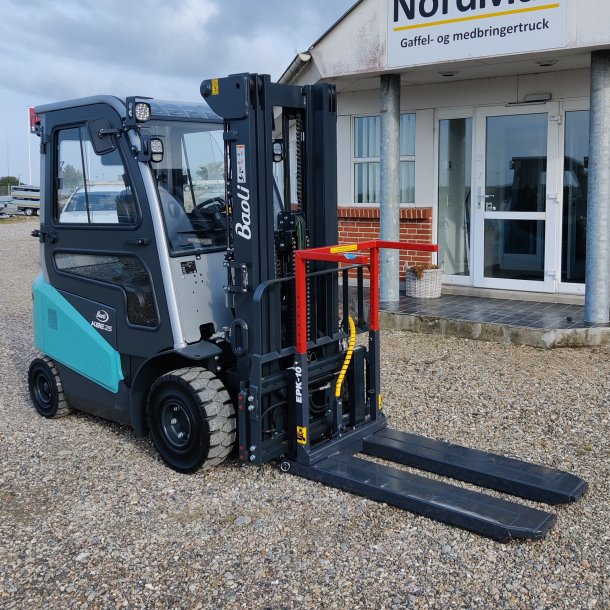 Kassevender til gaffeltruck