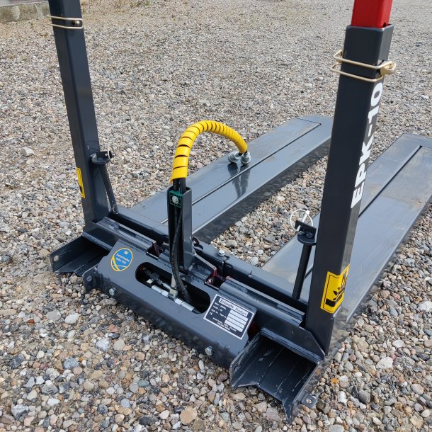 Kassevender til gaffeltruck