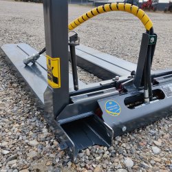 Kassevender til gaffeltruck