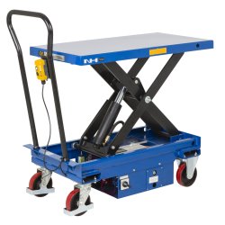 Elektrisk lftebord med hjul til mobilt brug