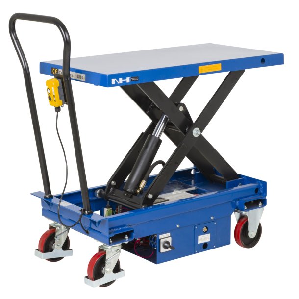 Elektrisk lftebord med hjul til mobilt brug