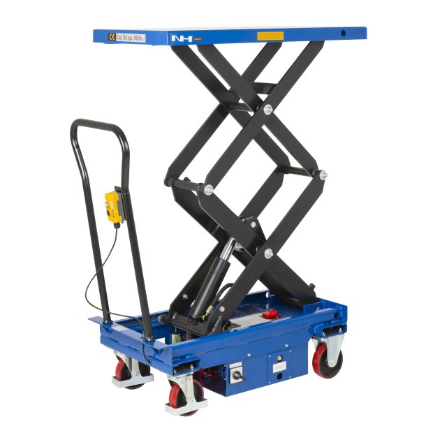 Elektrisk lftebord med hjul til mobilt brug