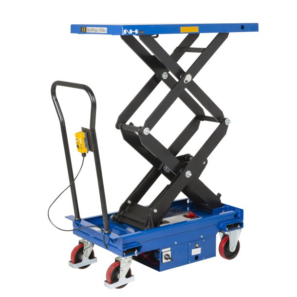 Elektrisk lftebord med hjul til mobilt brug