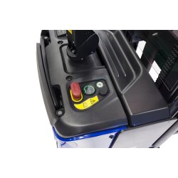 Elektrisk stabler med frilft og stplade 1200 kg