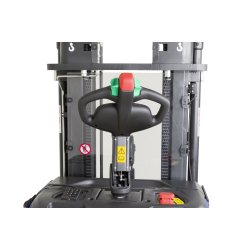 Elektrisk stabler med frilft og stplade 1600 kg