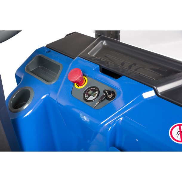 Elektrisk stabler med frilft 1600 kg