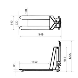 Sakselfter med quicklift