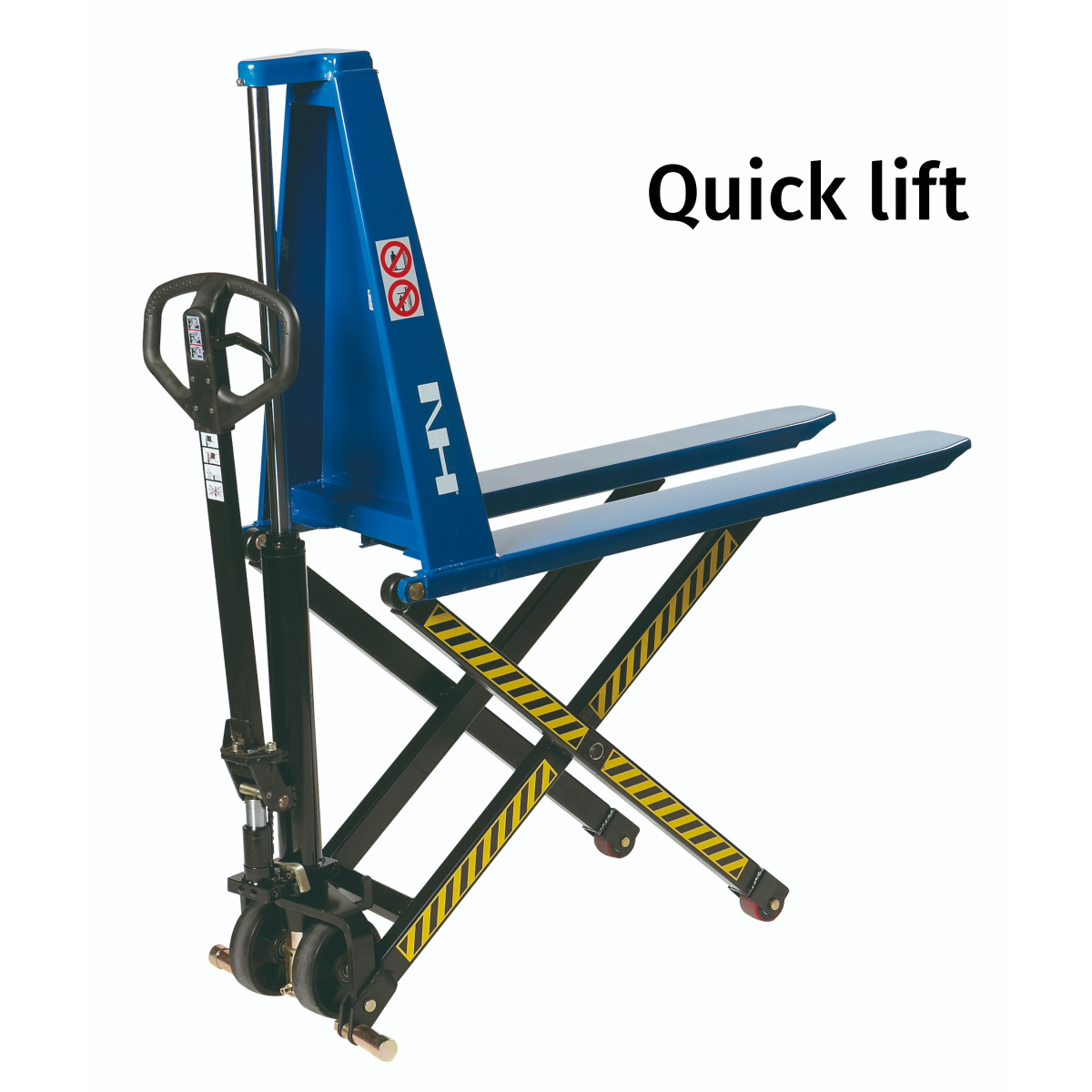 Professionel sakseløfter med quicklift - Palleløftere - Nordmas.dk
