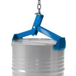 Lft nemt store olietnder eller stltromler med en tndetang