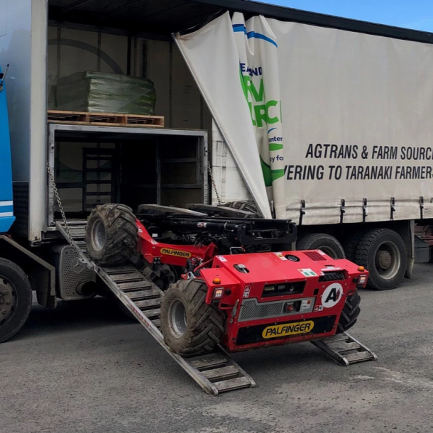 Palfinger boksmonteret medbringertruck