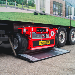 Palfinger boksmonteret medbringertruck