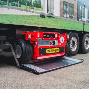 Palfinger boksmonteret medbringertruck