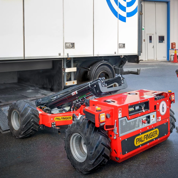 Palfinger boksmonteret medbringertruck