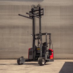 Elektrisk palfinger medbringertruck med midtersde