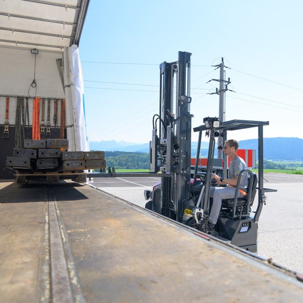 Elektrisk medbringertruck fra Palfinger