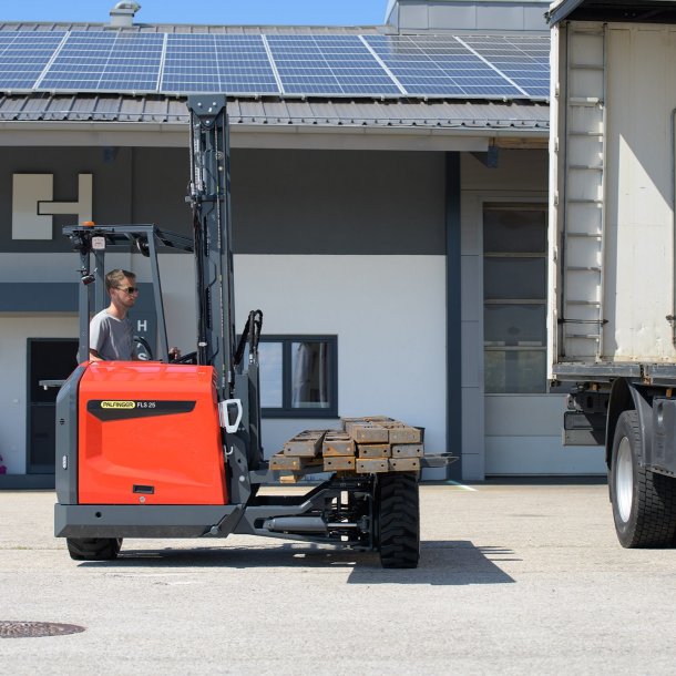 Elektrisk medbringertruck fra Palfinger
