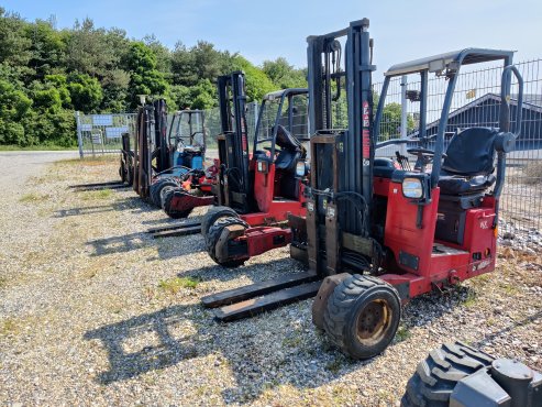 Brugt gaffeltruck og brugte medbringertrucks fra nordmas
